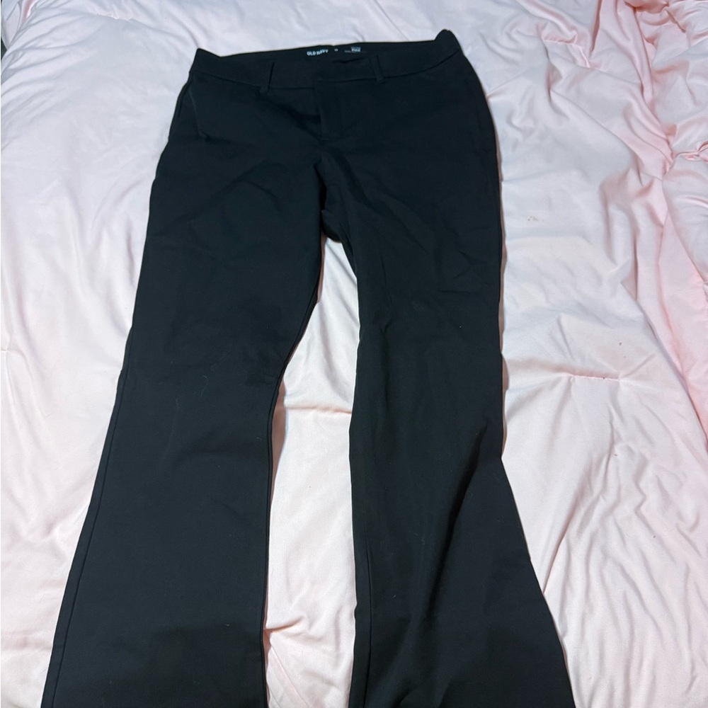 Old Navy Black High-Rise Pants